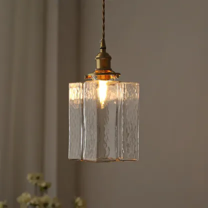 Alessio Vintage Luxury Glass Pendant Light Shades Dining Room Bedroom