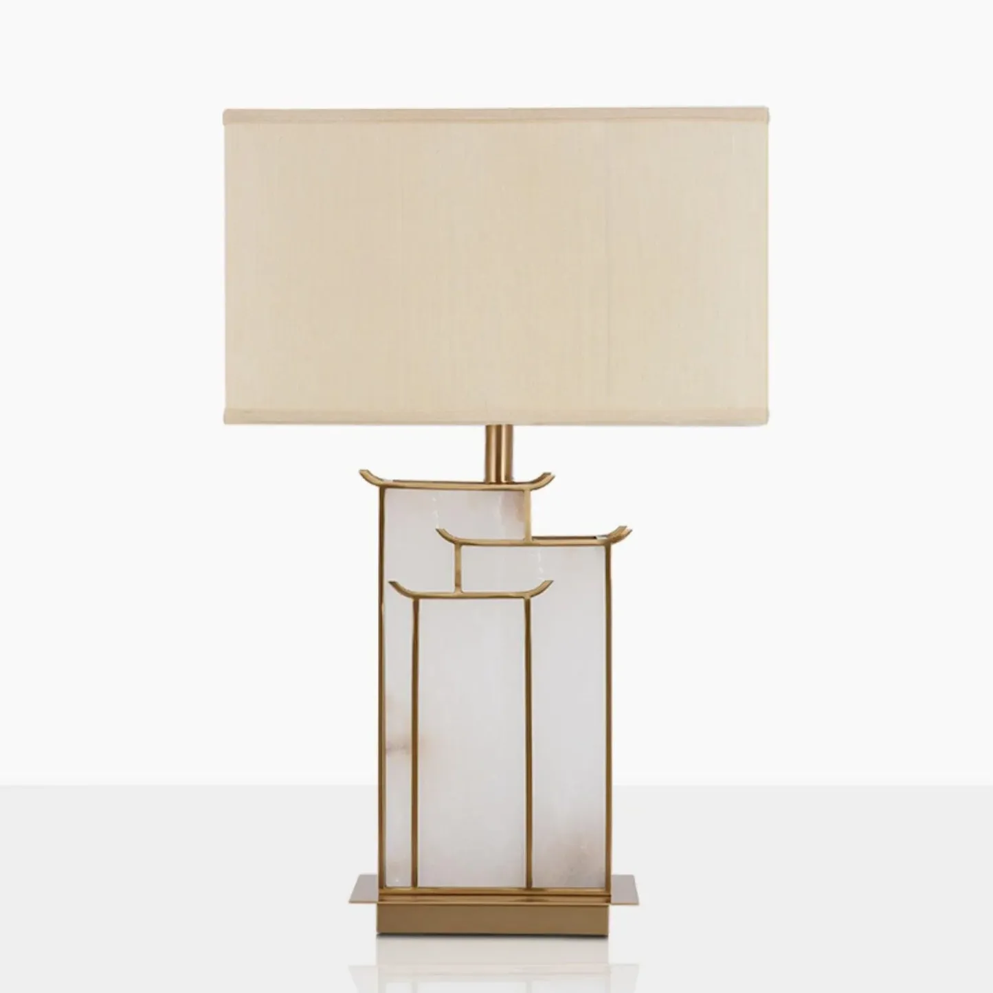 Jade Modern Table Lamp Scene Bedroom Living Room