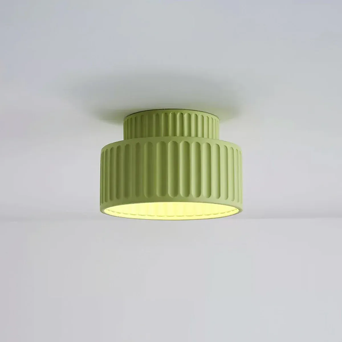 Hailie Multicolour Macron Cream Ceiling Light Bedroom Dining Room