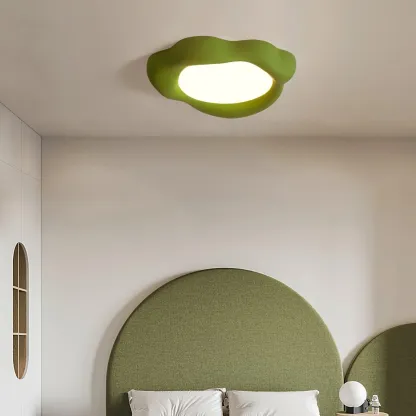Quinn Modern Round Resin Acrylic Ceiling Light Living Room Dining Room