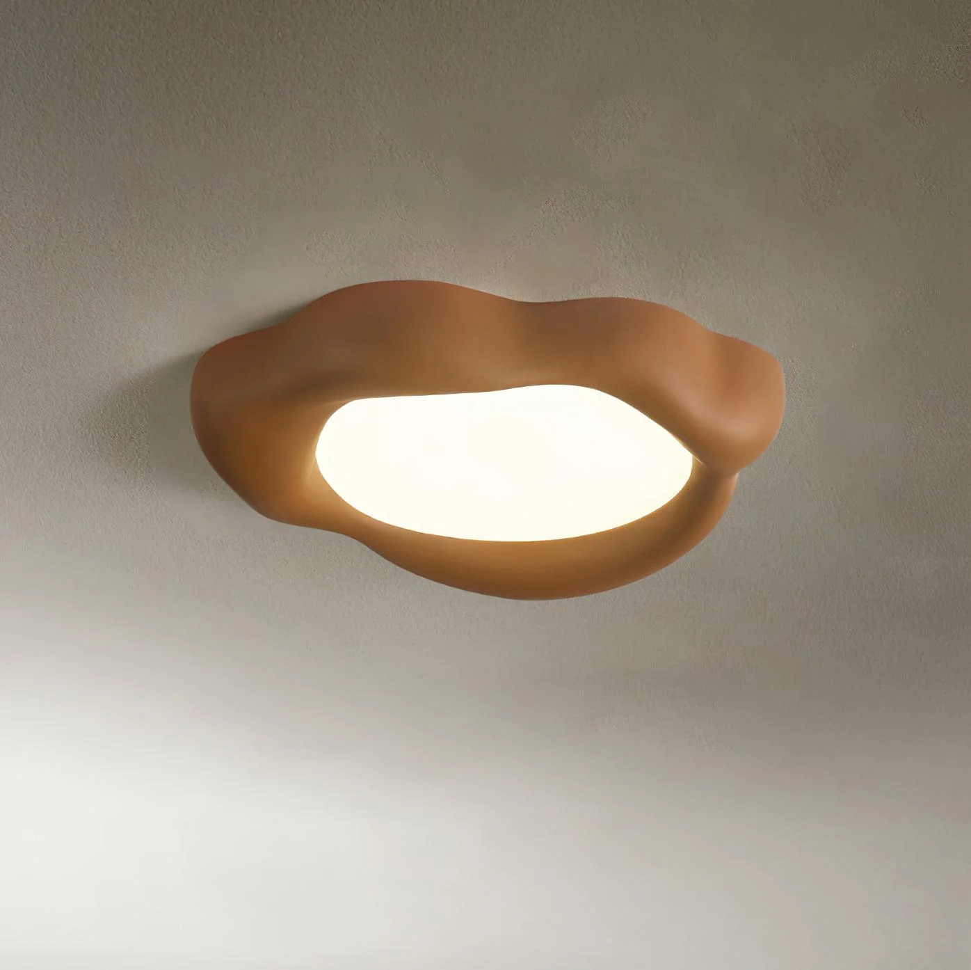 Quinn Modern Round Resin Acrylic Ceiling Light Living Room Dining Room