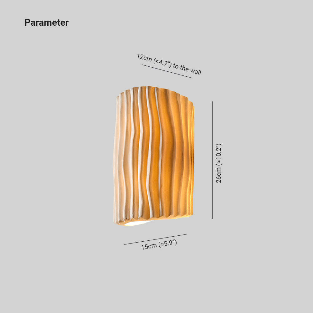 Morandi Retro LED Indoor Wall Lamp White/Grey/Orange/Green Bedroom