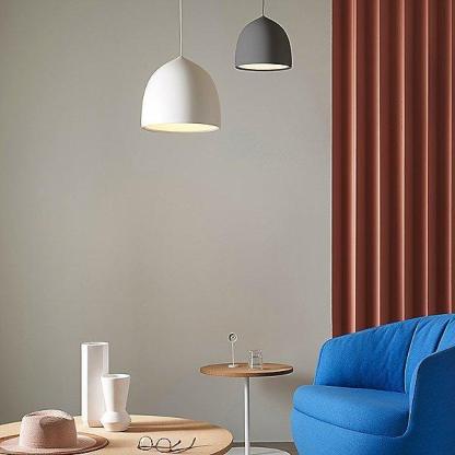 Hailie Urban Metal Polycarbonate Pendant Light Living Room Dining Room