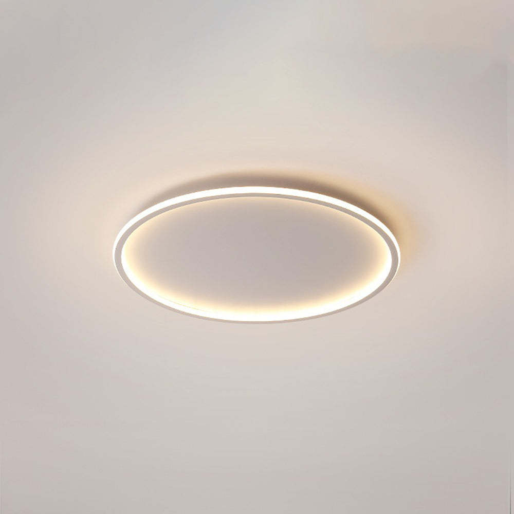 Quinn Flush Mount Ceiling Light Modern LED Round Hollow