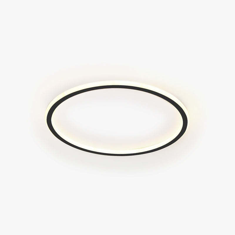 Quinn Flush Mount Ceiling Light Modern LED Round Hollow