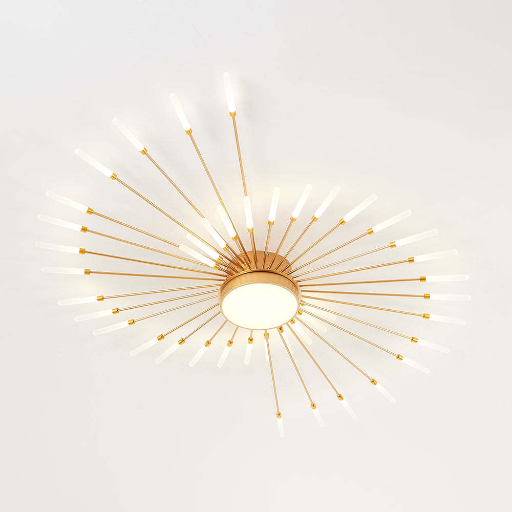 Lowry Modern Home Decoration Fireworks LED Ceiling Light
