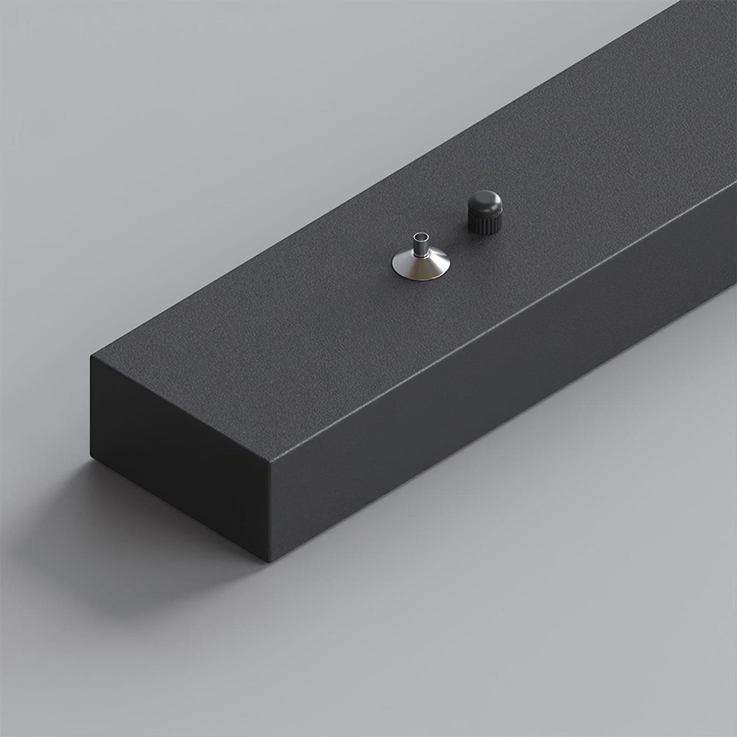 Edge Modern Unusual Long Metal Pendant Light Dining Living Room