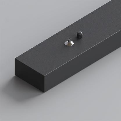 Edge Modern Unusual Long Metal Pendant Light Dining Living Room