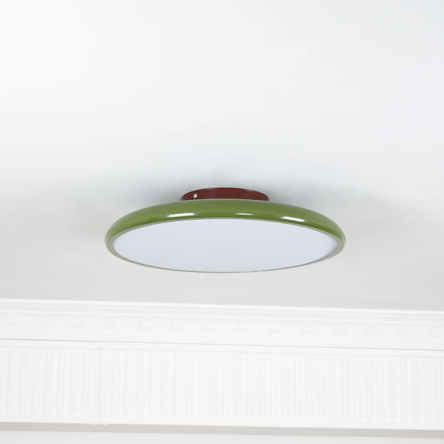 Hailie Minimalism Metal Acrylic Ceiling Lamp Bedroom Living Room