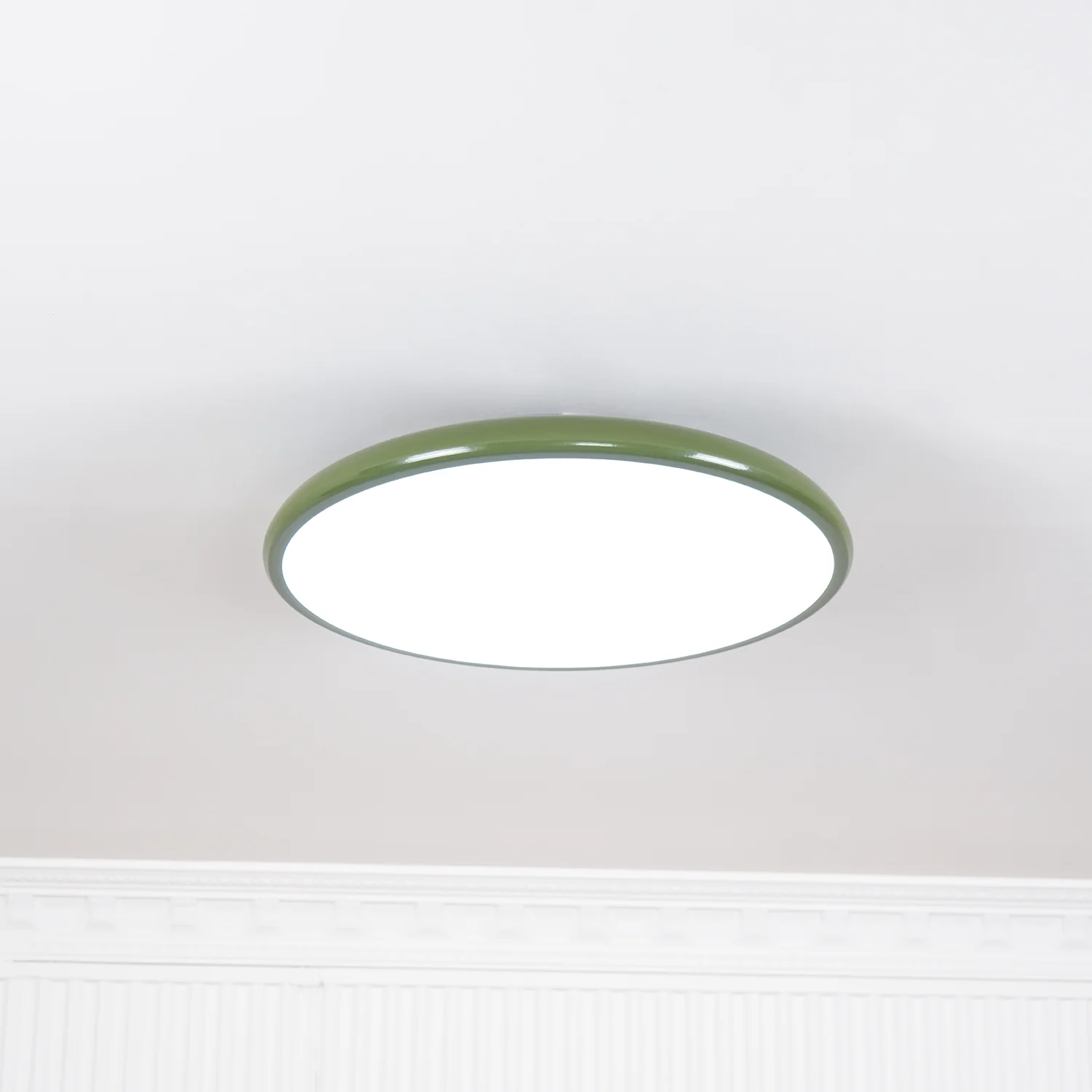 Hailie Minimalism Metal Acrylic Ceiling Lamp Bedroom Living Room