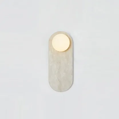 Elif Minimalism Metal Glass Wall Lamp Dining Room Bedroom