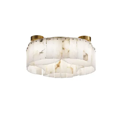 Jade Modern Luxury Alabaster Ceiling Light Living Room Dining Room
