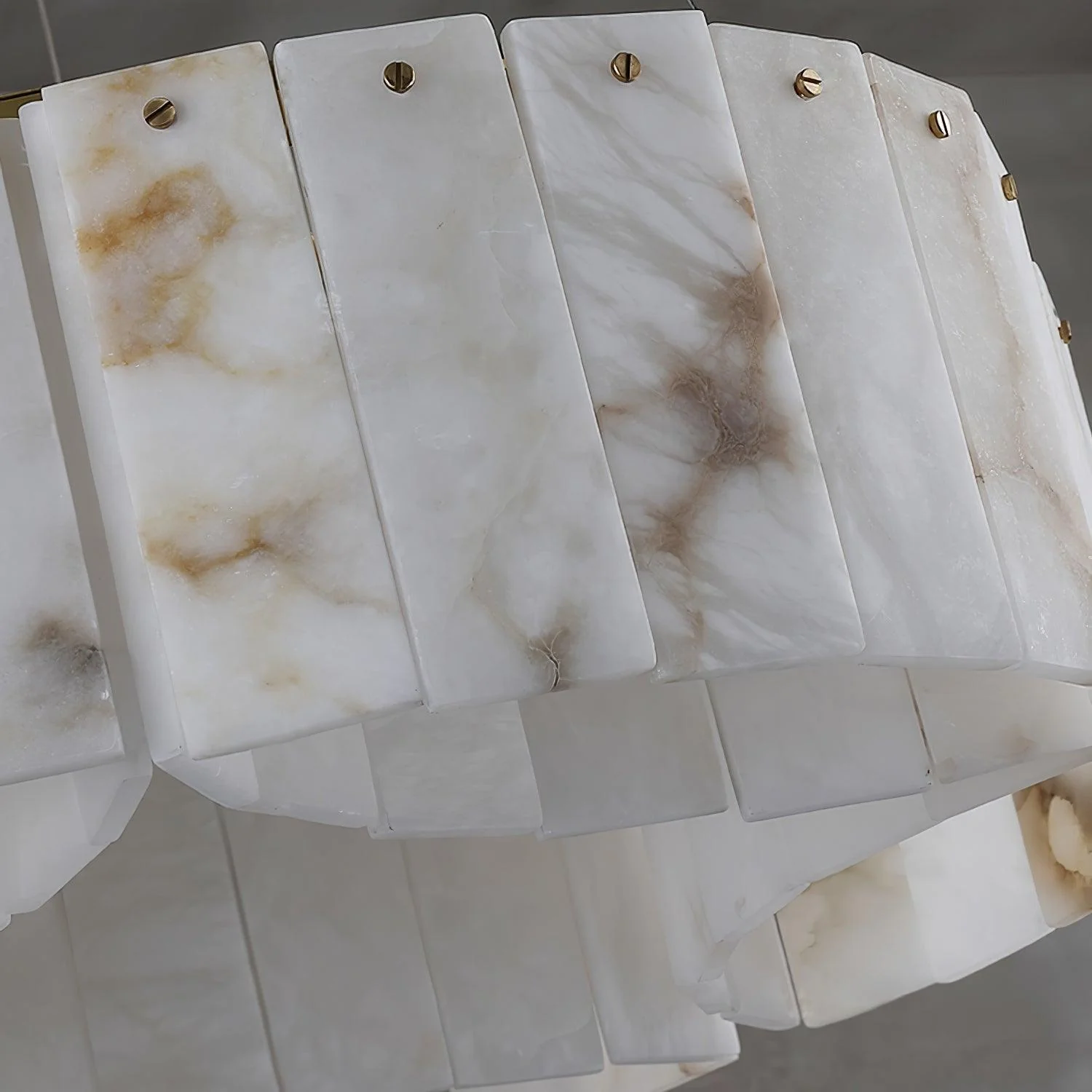 Jade Modern Luxury Alabaster Ceiling Light Living Room Dining Room