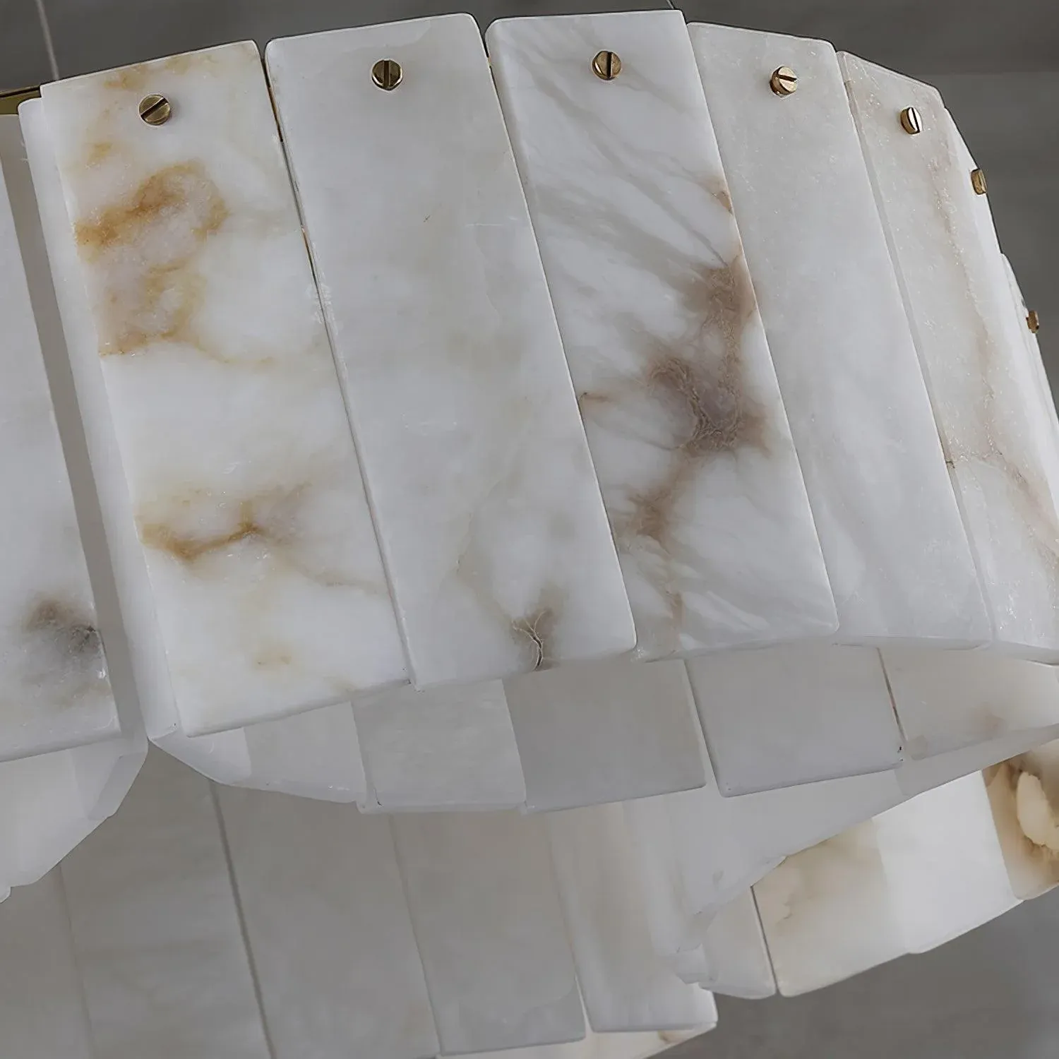 Jade Modern Luxury Alabaster Ceiling Light Living Room Dining Room