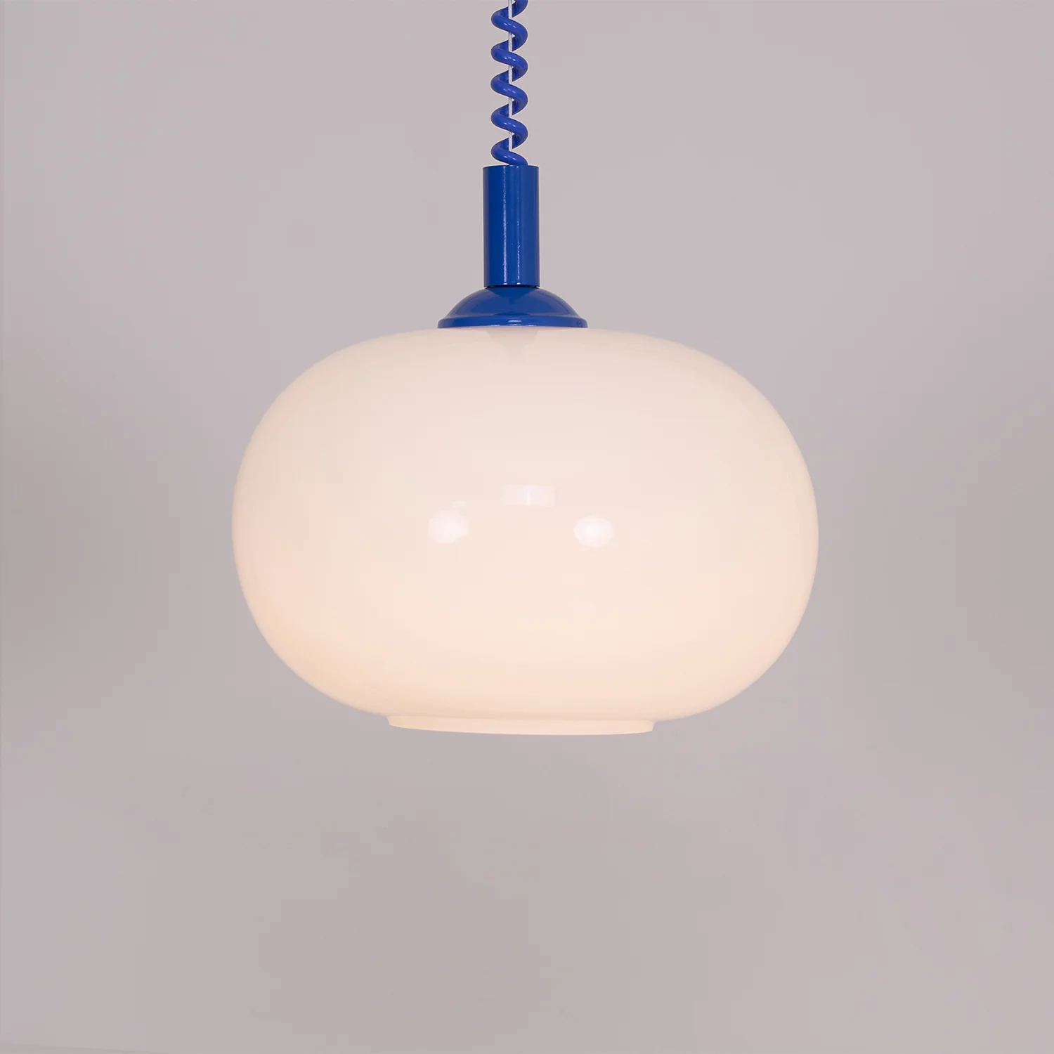Hailie Cute Round Metal Glass Pendant Light Living Room Dining Room