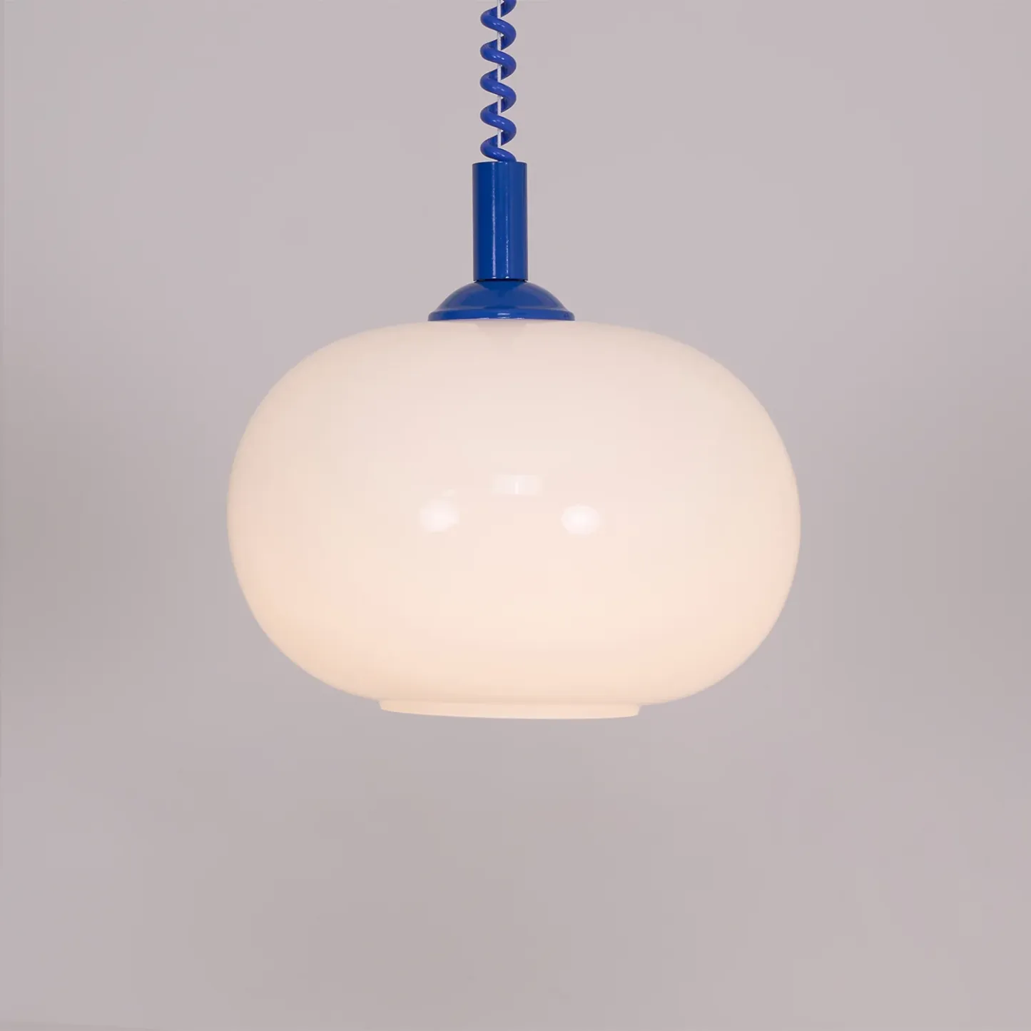 Hailie Cute Round Metal Glass Pendant Light Living Room Dining Room