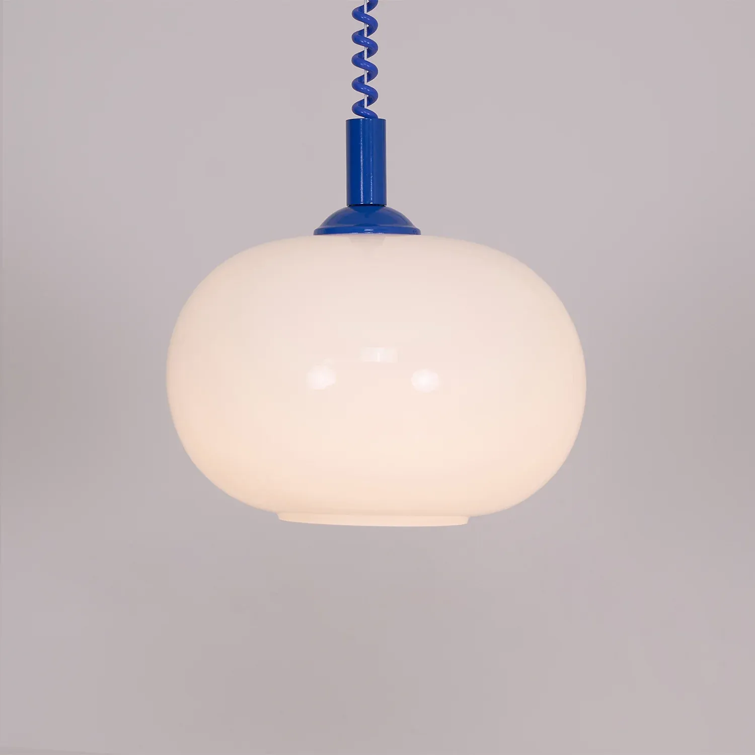Hailie Cute Round Metal Glass Pendant Light Living Room Dining Room