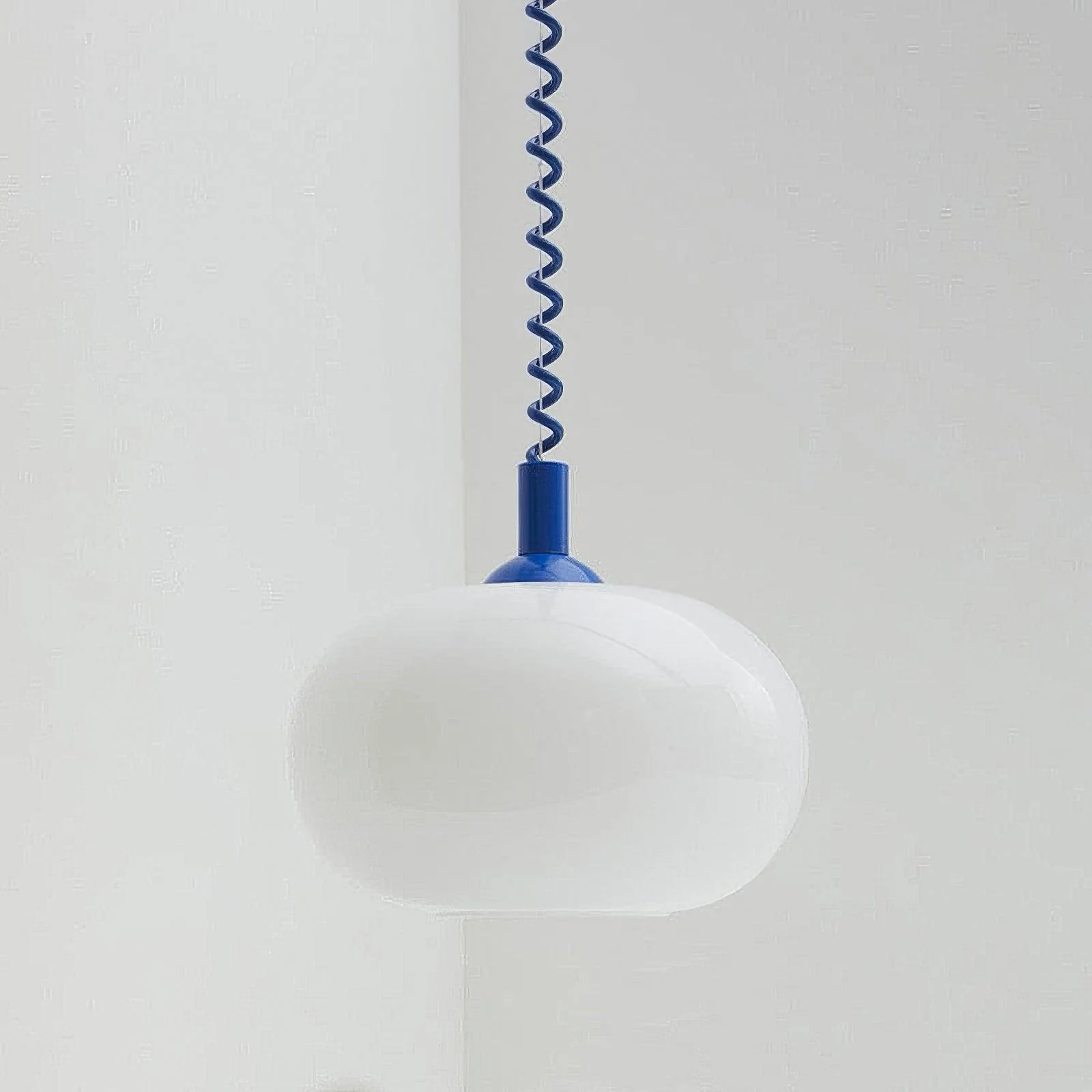 Hailie Cute Round Metal Glass Pendant Light Living Room Dining Room