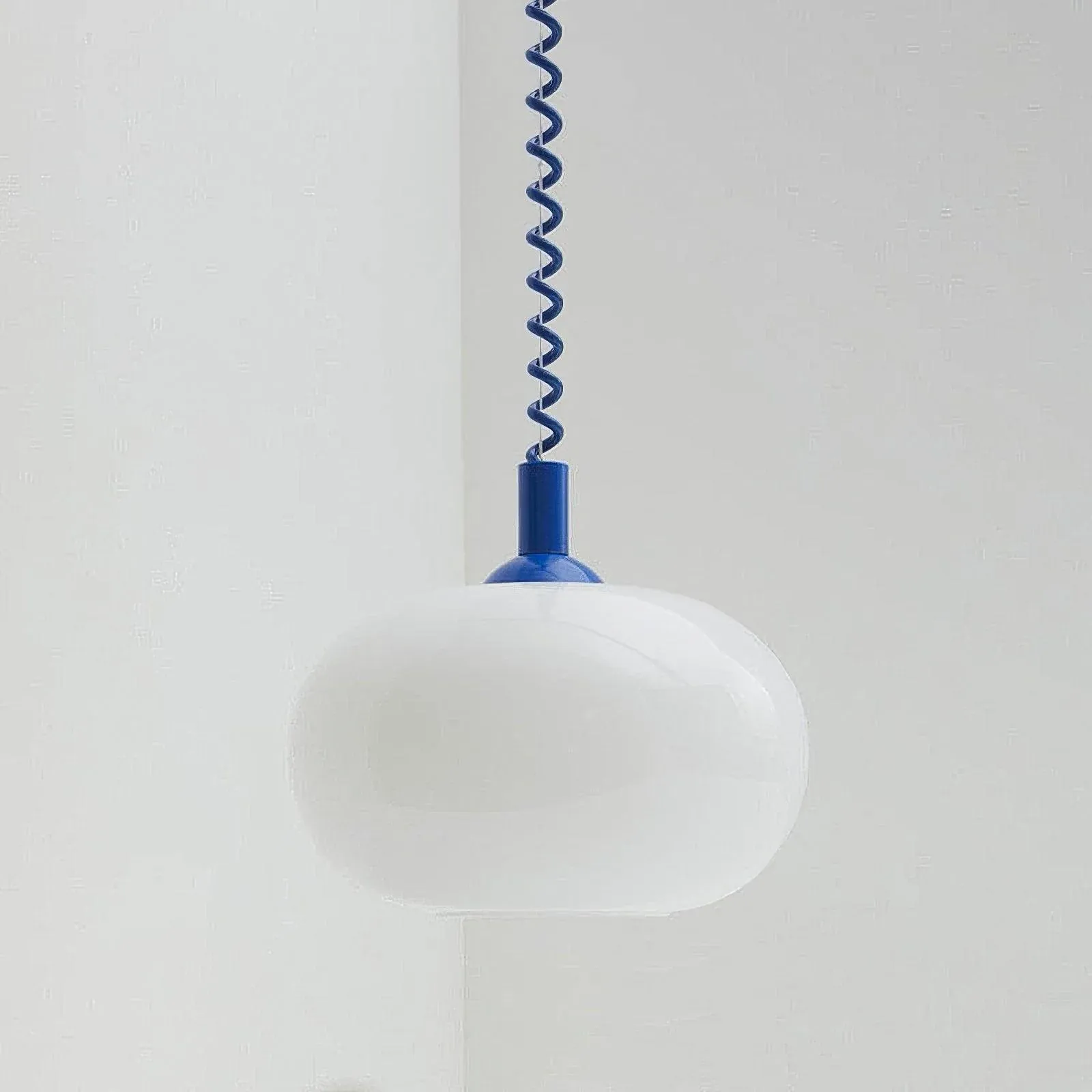Hailie Cute Round Metal Glass Pendant Light Living Room Dining Room