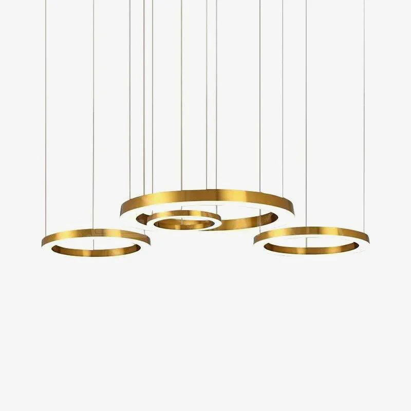 Arisha Modern Unusual Metal Acrylic Pendant Light Dining Room Living Room