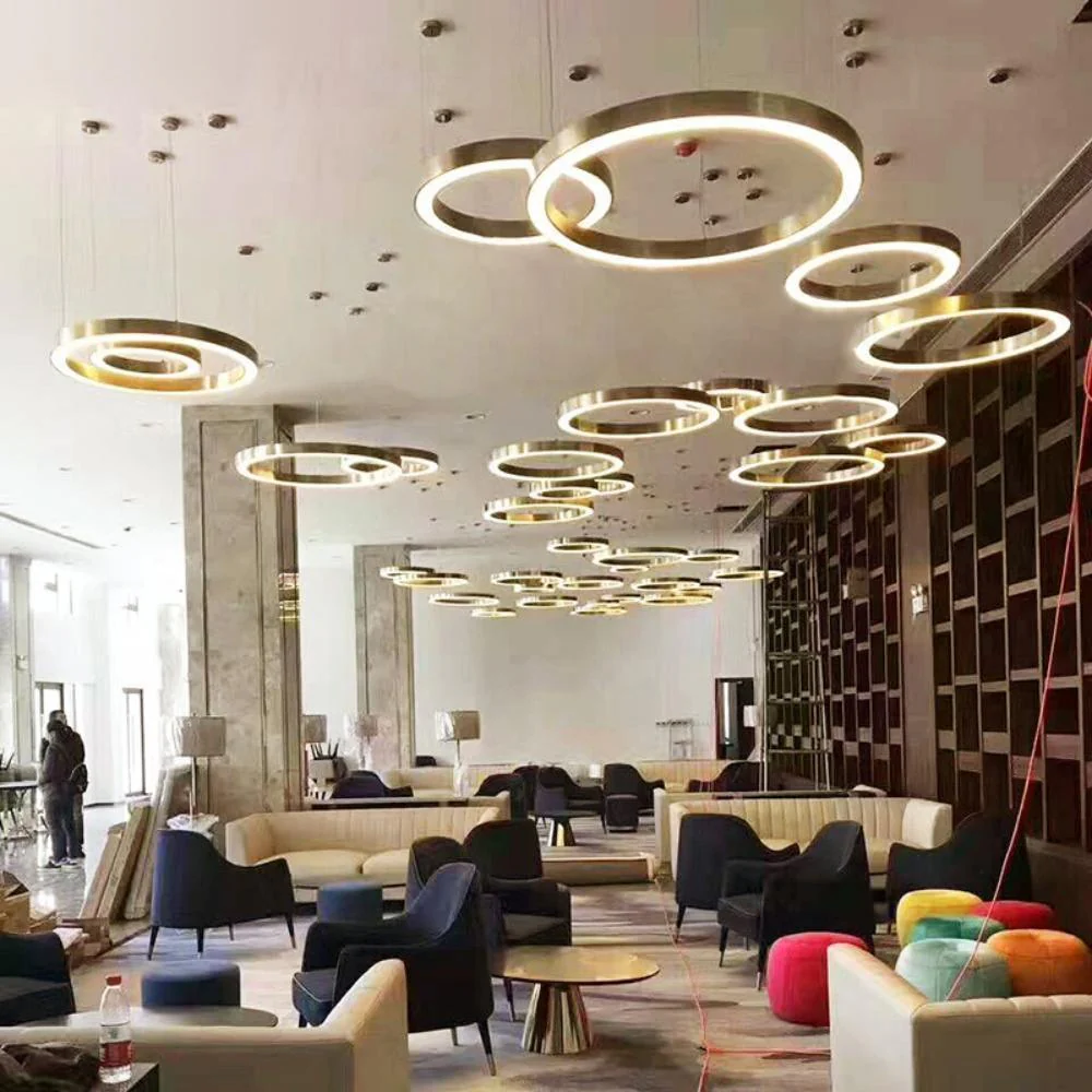 Arisha Modern Unusual Metal Acrylic Pendant Light Dining Room Living Room