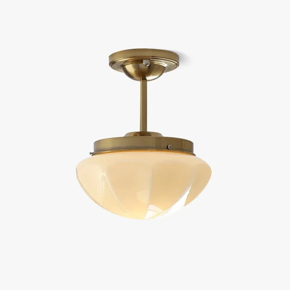 Alessio Mini Cottage Metal Glass Ceiling Light Living Room Dining Room
