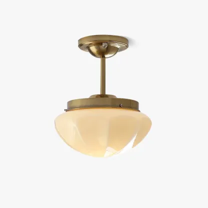 Alessio Mini Cottage Metal Glass Ceiling Light Living Room Dining Room