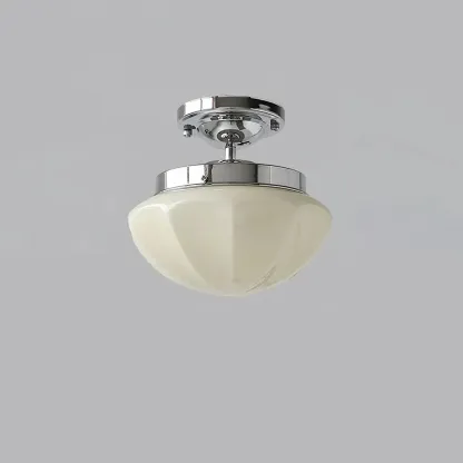 Alessio Mini Cottage Metal Glass Ceiling Light Living Room Dining Room