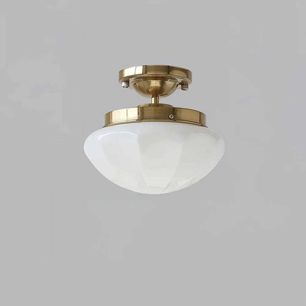 Alessio Mini Cottage Metal Glass Ceiling Light Living Room Dining Room