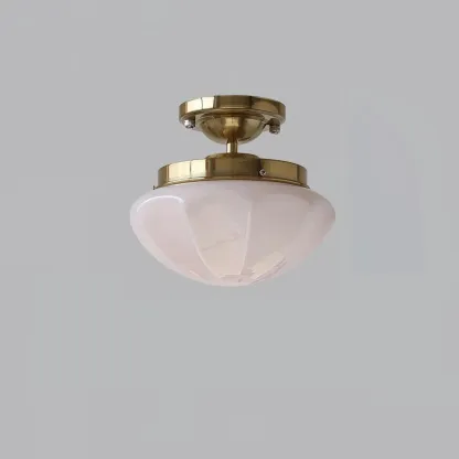 Alessio Mini Cottage Metal Glass Ceiling Light Living Room Dining Room