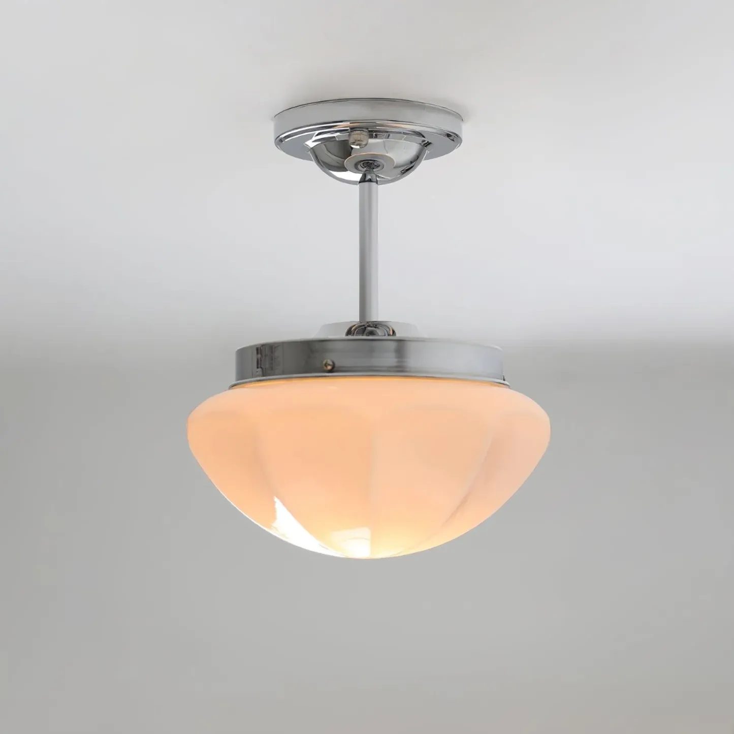 Alessio Mini Cottage Metal Glass Ceiling Light Living Room Dining Room