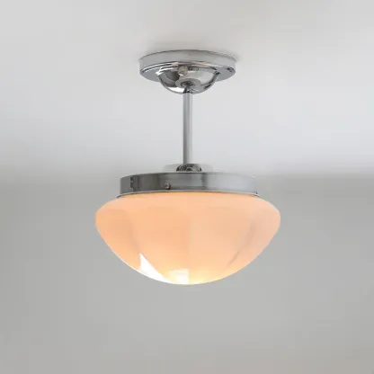 Alessio Mini Cottage Metal Glass Ceiling Light Living Room Dining Room