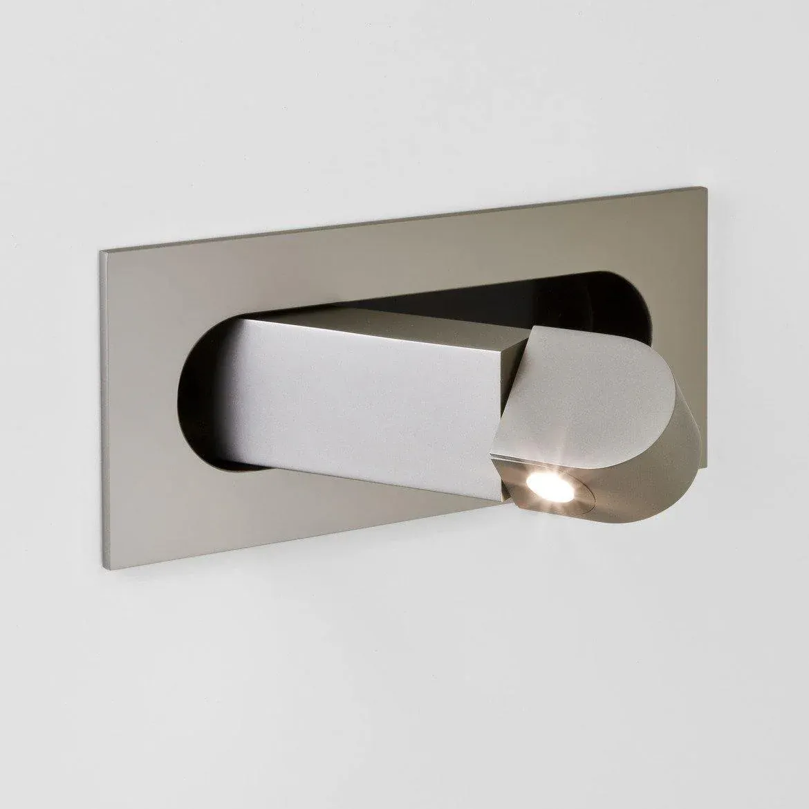 Edge Modern Minimalism Square Metal Wall Light Bedroom Hallway