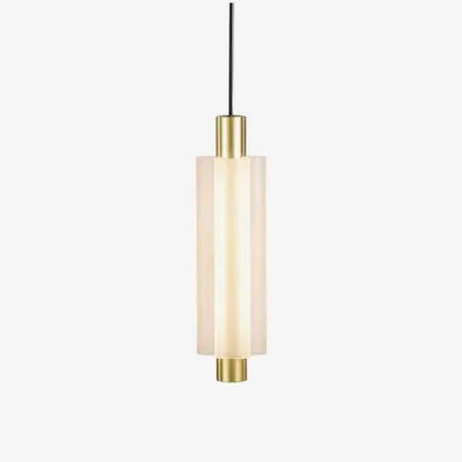 Byers Modern Square Metal Acrylic Pendant Light Bedroom Living Room