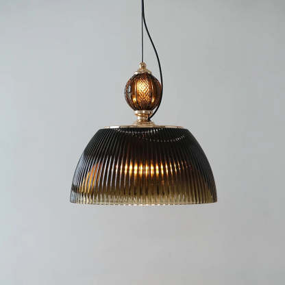 Alessio Retro Glass Pendant Light - Home Lighting