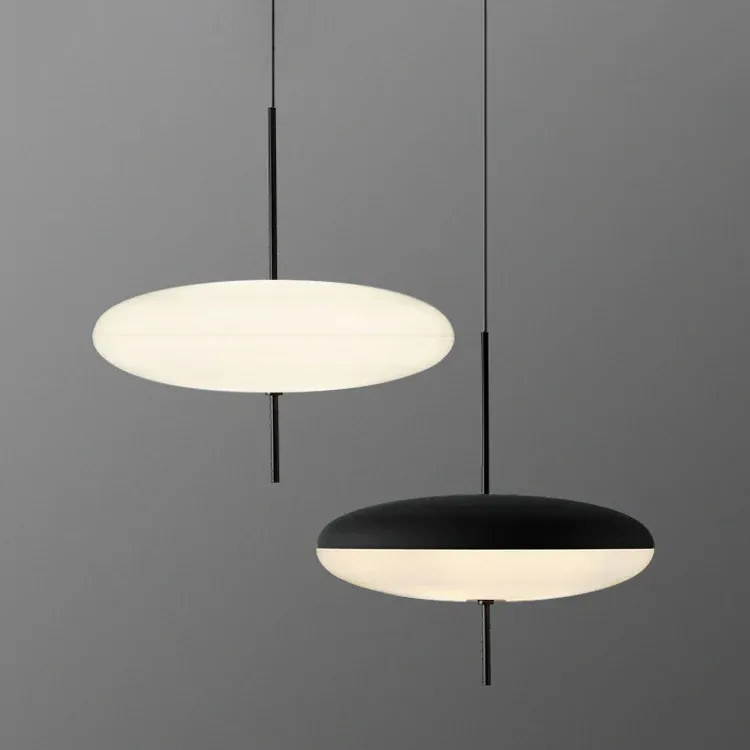 Leilani Nordic Modern Oval Single Pendant Light