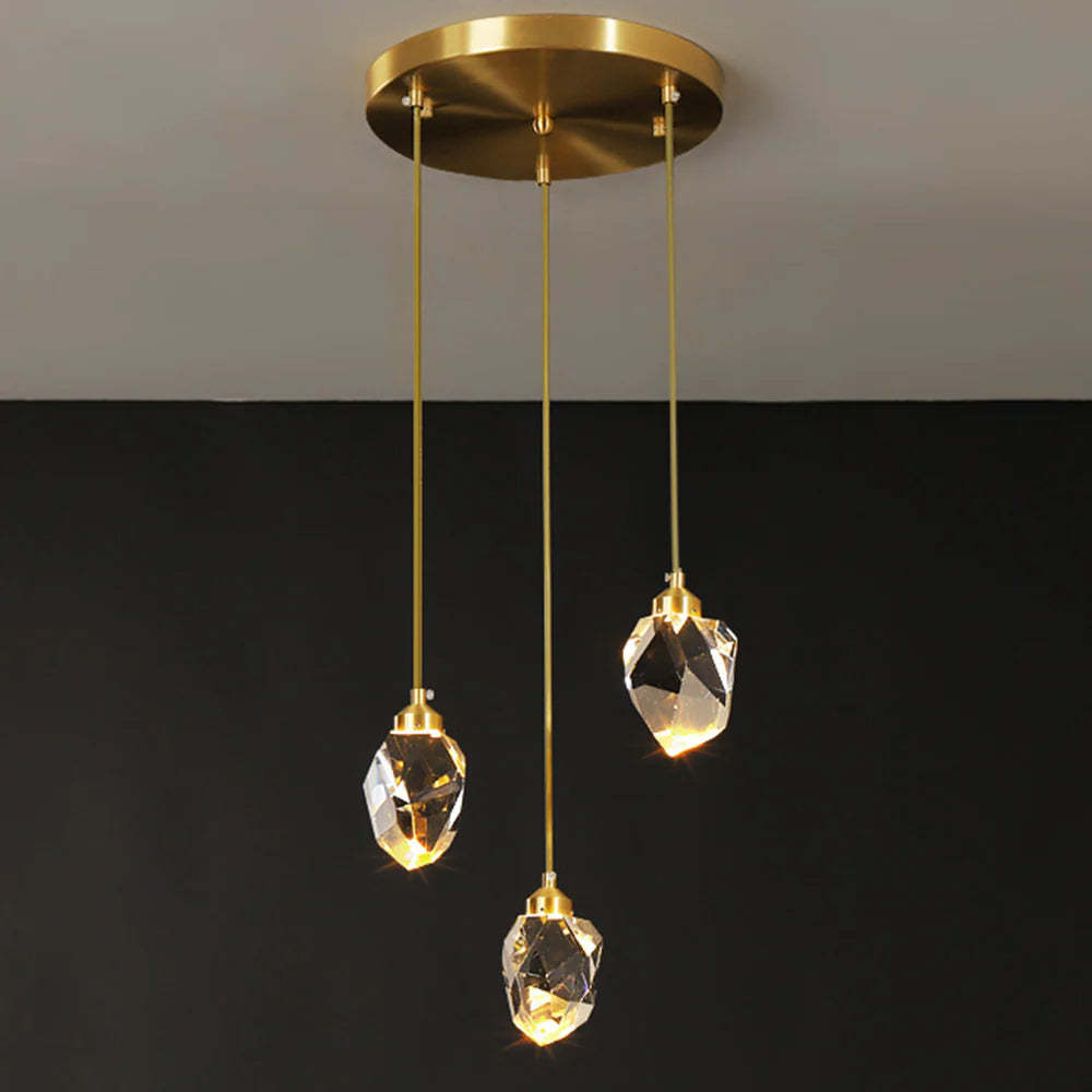 Kristy Design Pendant light Metal/Crystal Living Room/Bedroom