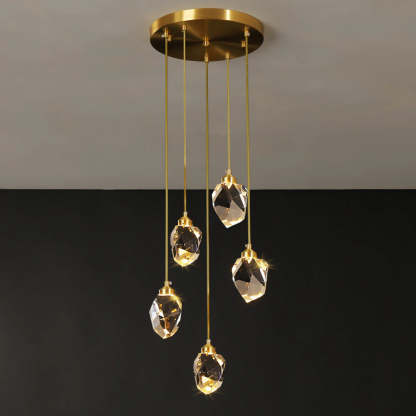 Kristy Design Pendant light Metal/Crystal Living Room/Bedroom