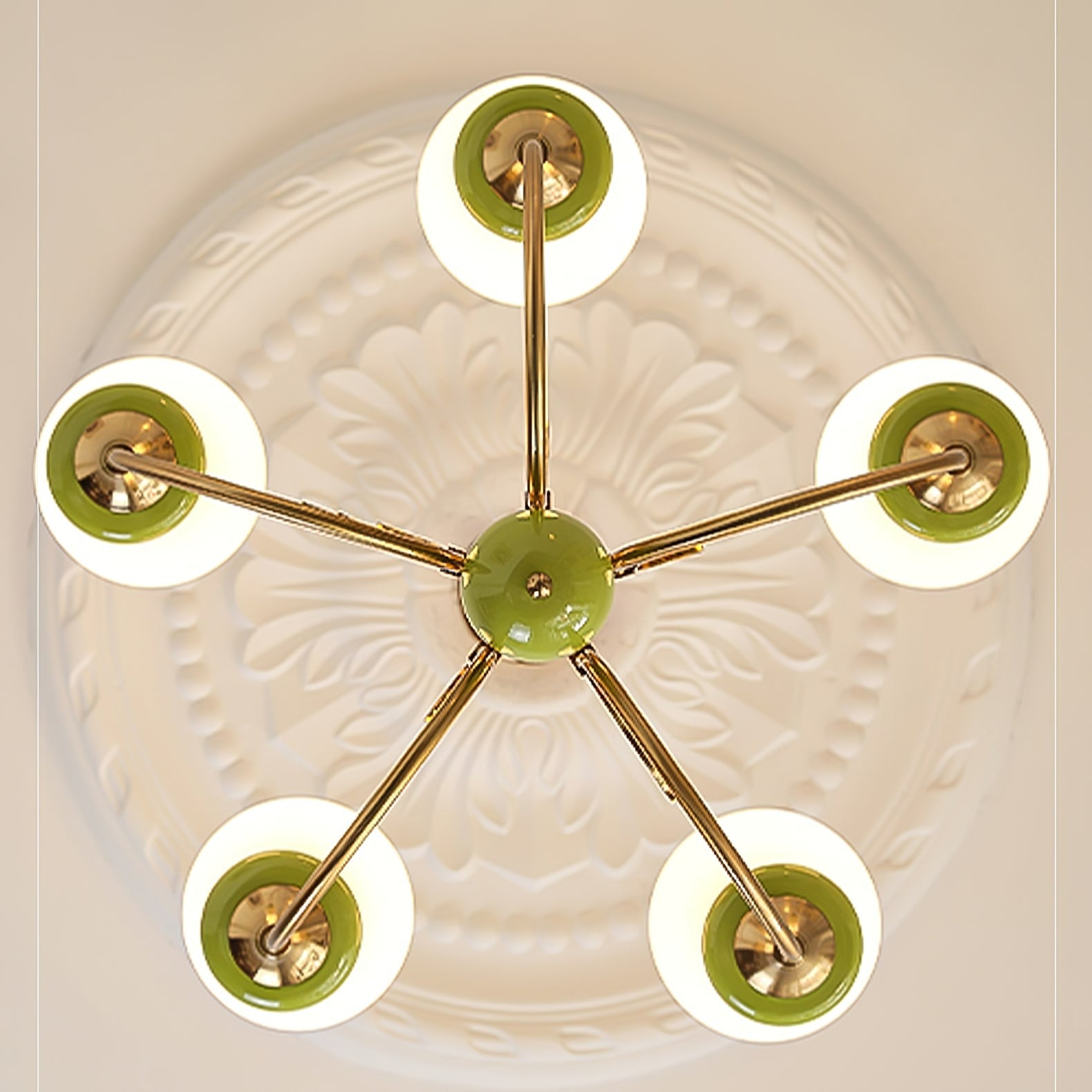 Valentina Modern Creative Chandelier Glass Metal Dining Room Living Room