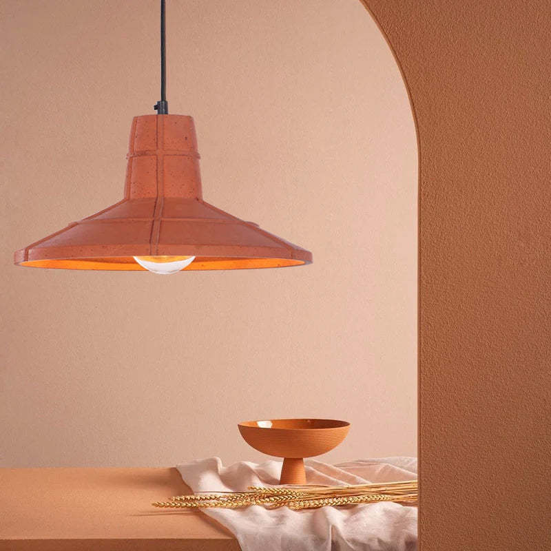 Modern Byers Industrial LED Pendant Light in Living Room