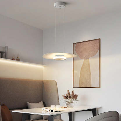 Modern Carins Pendant Light illuminating dining area
