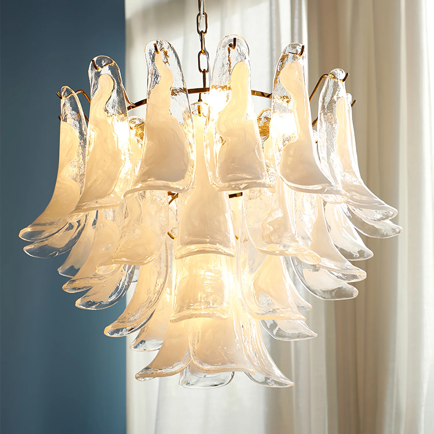 Marilyn Vintage Luxury Metal Glass Chandelier Living Dining Room Bedroom