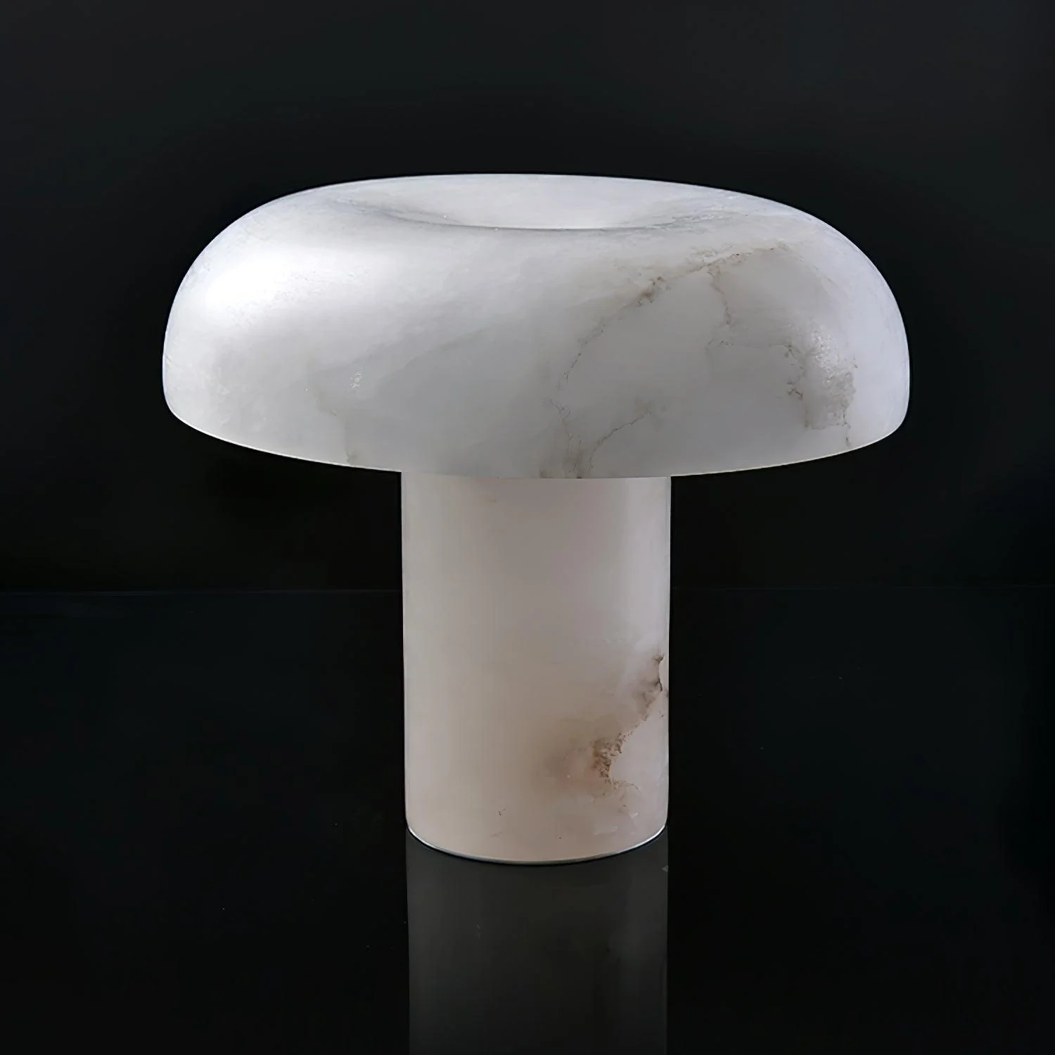 Jade Modern Alabaster Table Lamp Scene Living Room Bedroom