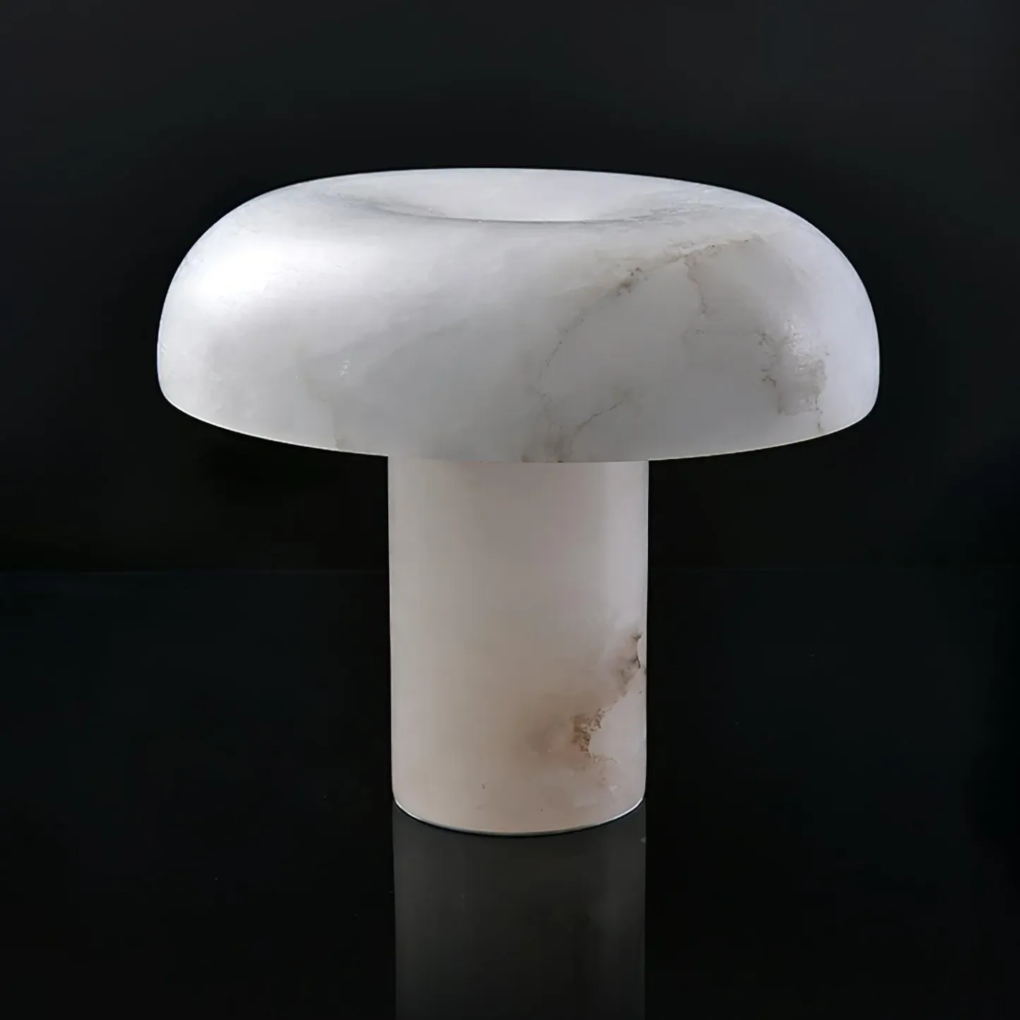 Jade Modern Alabaster Table Lamp Scene Living Room Bedroom