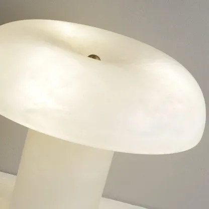 Jade Modern Alabaster Table Lamp Scene Living Room Bedroom