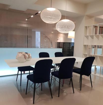 Hailie Modern Metal Glass Pendant Light Bedroom Living Room