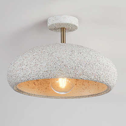 Byers Nordic Flush Mount Ceiling Light with warm light