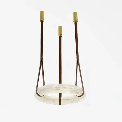 Hailie Vintage Unusual Resin Leather Pendant Light Living Dining Room