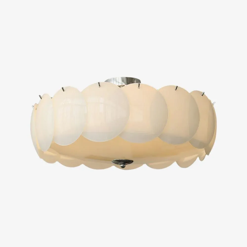 Marilyn Special Cottage Metal Glass Ceiling Light Living Room Bedroom