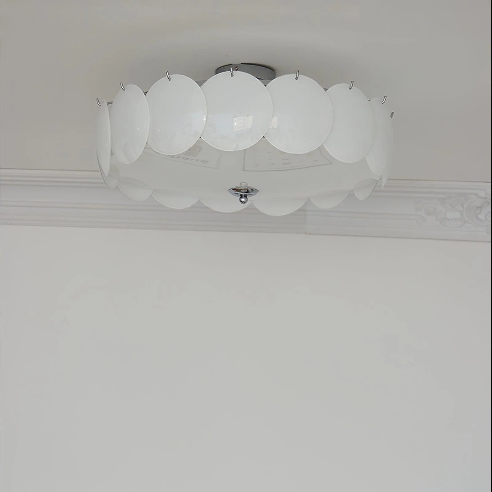 Marilyn Special Cottage Metal Glass Ceiling Light Living Room Bedroom